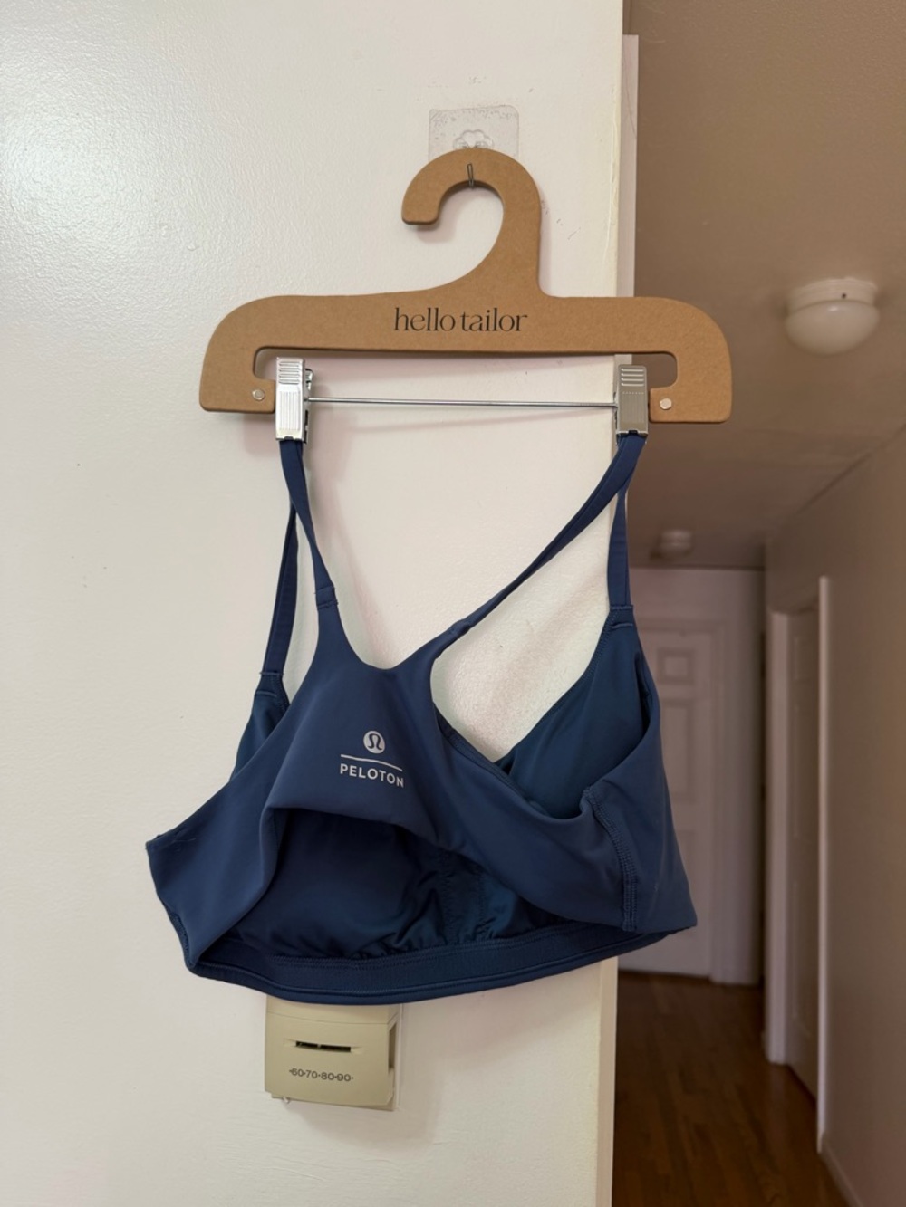 Lululemon x Peloton Deep Navy Adjustable-Strap Sports Bra